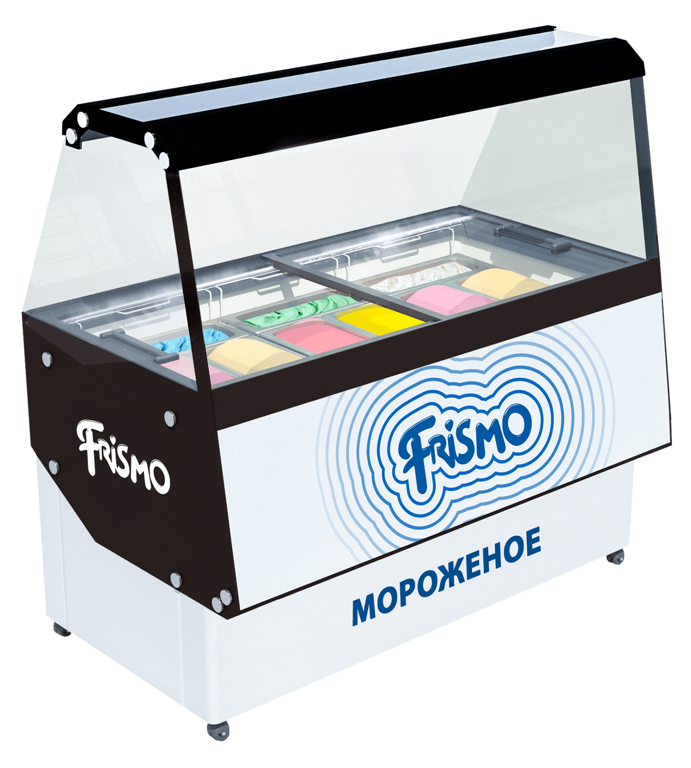 FRISMO SCOOPING 9 Витрина для весового мороженого